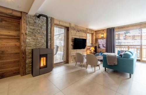Val Cenis Apartment | Chalet L'arcelle, Spa privée