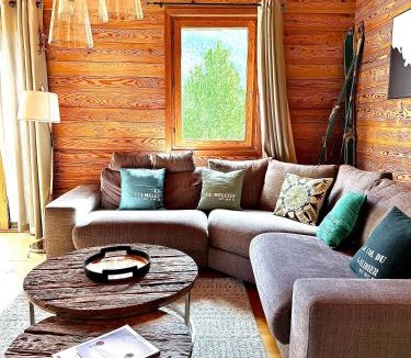 Chantemerle Ski Chalet | Chalet Serre Chevalier 160m2 9 pers - Sauna, 5 chambres