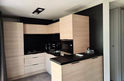 Savignac-les-Ormeaux Ski Chalet | Chalet SPA Premium 56m² - 3 bedrooms + Covered terrace + Reversible air conditioning + TV 6 persons