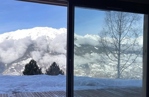 Montalbert Ski Chalet | Chalet, view mountain, sauna, terrace, balcony, parking, tv, ski locker, 155m², Montalbert