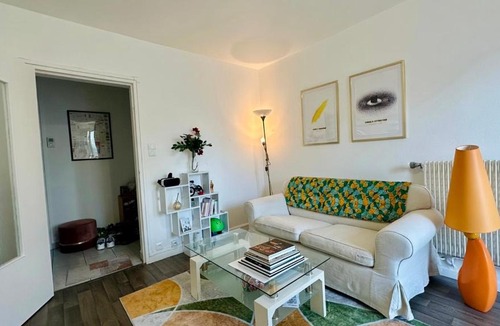 Saint-Martin-d'Heres House | Chambre privée avec balcon et belle vue à Grenoble