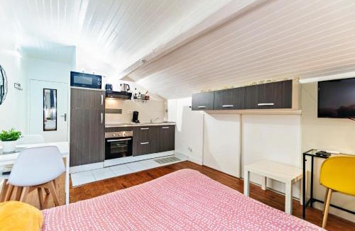 Gorge de Loup Apartment | Charmant studio cosy climatisé et parking securisé à proximité du centre ville de lyon