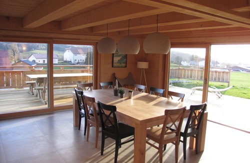 Foncine-le-Haut Ski Chalet | Charming chalet "les Eterles" 4 épis gite de france overlooking the valley