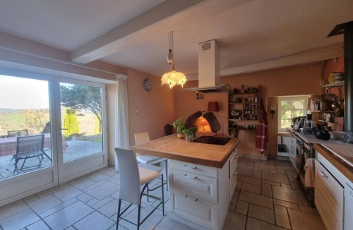 Saint-Jean-la-Vetre Cottage | Charming cottage with private sauna and fireplace
