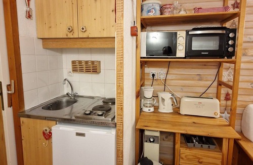 Valfrejus Apartment | Charming studio for 2-3 people, 17m² south-facing in Valfréjus