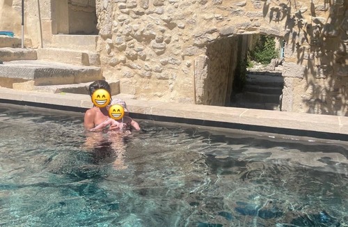 Visan House | Chateau provencal 17th/sleeps 9/pool and garden