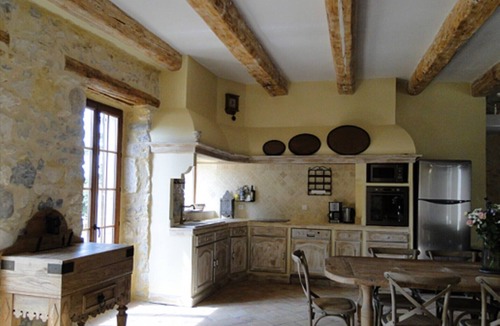 Vallon-Pont-d'Arc House | Clos saint joseph the courtyard for 10 people