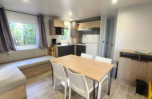 La Douze House | Comfort mobile home - 3 bedrooms - Air conditioning - TV - 33m² 6 people