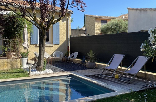 Aubignan House | Cosy villa for 8 people with swimming pool, dentelles de Montmirail, Ventoux Provence