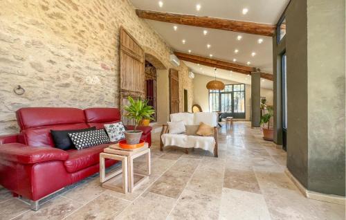 Mornas House | Cozy Home In Mornas With Sauna