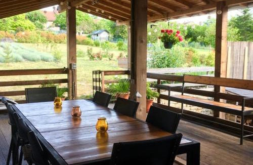 Vitrey-sur-Mance House | "Domaine de la Mance" - Grand gîte avec terrasse, jardin et bain nordique inclus