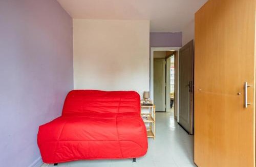 Petit-Ivry Apartment | Double bedroom with shared kitchen & bathroom, Paris