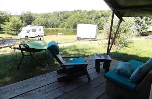 Saint-Leger-de-Fougeret House | Eco Safari Tent sleeps 5