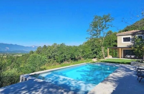 Chatillon-en-Diois House | Exceptional home with a private pool and panoramic views (sleeps 10)