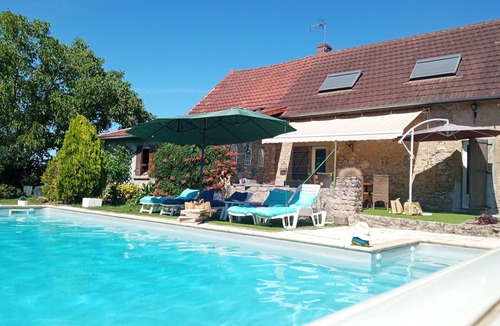 La Boulaye House | Family vacation home with large swimming pool, pets welcome.