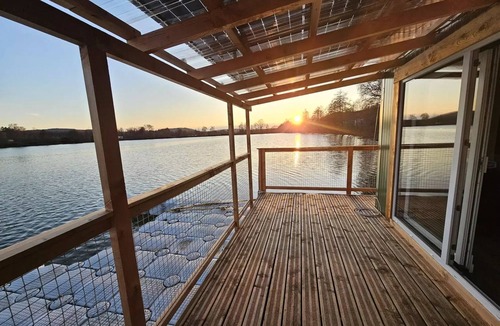 Champagney Cabin | Floating Cabin - 2 Bedrooms, Sleeps 4