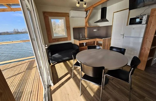 Champagney Cabin | Floating Cabin - 2 Bedrooms, Sleeps 4