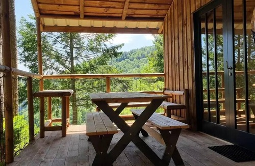 Neuveglise-sur-Truyere House | Flower Camping Le Belvédère * - Premium cabin MARILHOU - 2 bedrooms 4 persons