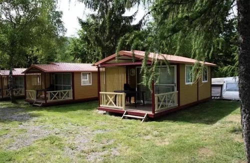 Ranspach Ski Chalet | Flower Camping Les Bouleaux * - Chalet CONFORT 35 m2 (2 bedrooms) + covered terrace - Suitable for people with reduced mobility 6 people