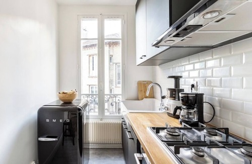 Fontenay-aux-Roses Apartment | Fully-equipped 2-room apartment, refurbished, industrial style