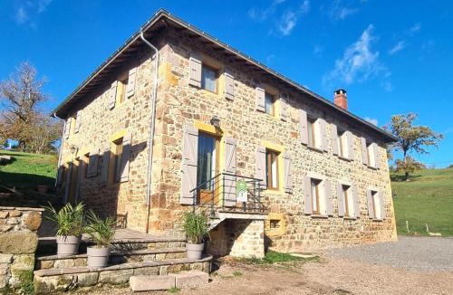 Belmont-de-la-Loire House | Gîte campagnard moderne avec animaux admis, terrasse et internet - FR-1-496-304