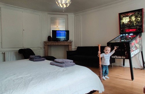 Seurre Other | Geek Castle: a castle full of pinball machines, arcades and a large hot tub