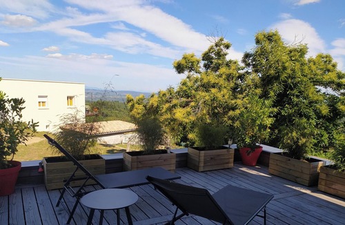 Lentilleres House | Gîte de la Chabanne - Studio and large terrace in the heart of nature