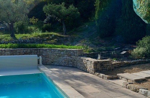 Aubres House | Gîte de Maric: Among Olive Trees with Pool, Stunning Mountain Views