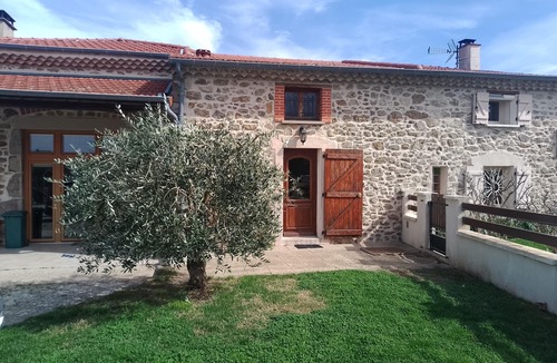 Ozon Cottage | Gite in Ardeche north overlooking the Rhone with heated pool, 3 stars