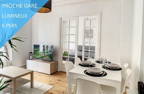 Ivry-port Apartment | Grand Appart Tout Confort Gare Metro Wifi 6 Pers