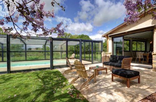 Vivans House | Grande maison avec piscine privée chauffée et animaux admis - FR-1-496-3