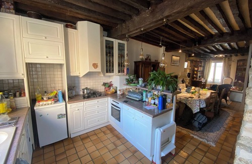 Paroisse Notre-Dame House | Historic house on rue Pasteur with terrace overlooking Dole's Little Venice