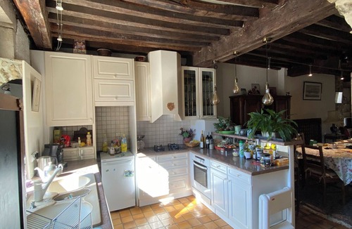 Paroisse Notre-Dame House | Historic house on rue Pasteur with terrace overlooking Dole's Little Venice