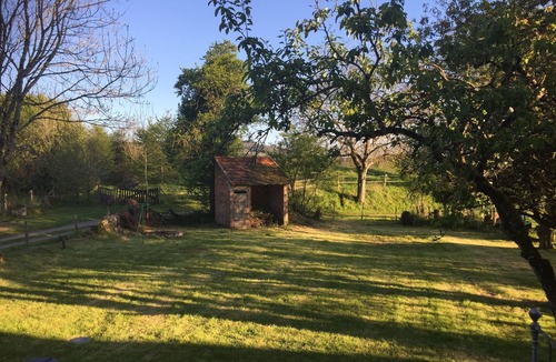 Gacogne House | Holiday Home in Gacogne with Garden, Terrace, Barbecue