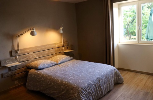 Nauviale House | Homerez - House for 4 ppl. with shared pool, garden and terrace at Nauviale