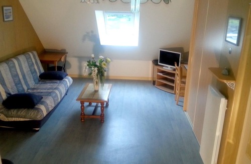 Saint-Lyphard Apartment | Homerez - Studio 10 km away from the beach for 3 ppl. with garden at Guérande