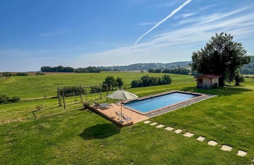 Montesquiou House | House Puchouaou Gîte12 persons with private pool