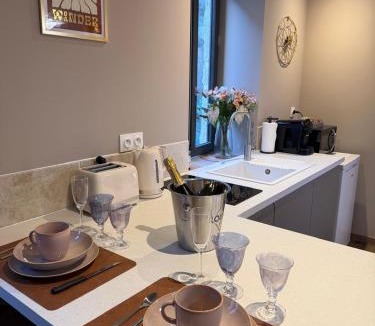 Andance Apartment | L'écrin - Studio Cosy et Lumineux