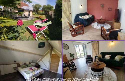 Saint-Maurice-en-Riviere House | L'Albizia Gîte Climatisé St Maurice