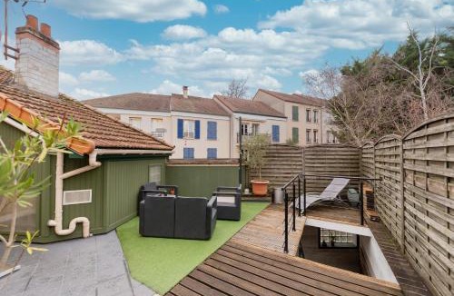 Orly Apartment | L'Évasion Design - Rooftop - 8 min Gare Orly