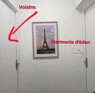 Sainte-Genevieve-des-Bois Apartment | L'harmonie d'Eden Harmony of Eden