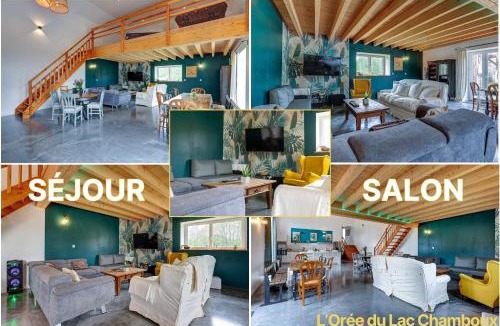 Saint-Martin-de-la-Mer House | L'Orée du Lac Chamboux, SPA, Salle de jeux, Séjour 80 m2, A 2 pas du Lac