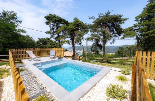 Ozon Villa | La BOOA - Écolodge en Ardèche - Piscine privée - Ecolodgîte