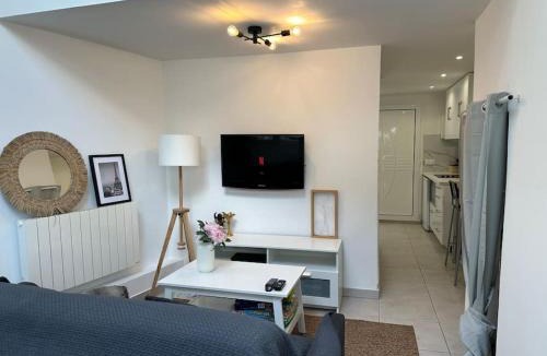 Sainte-Genevieve-des-Bois Apartment | La Bulle spa barbecue netflix - Paris Orly