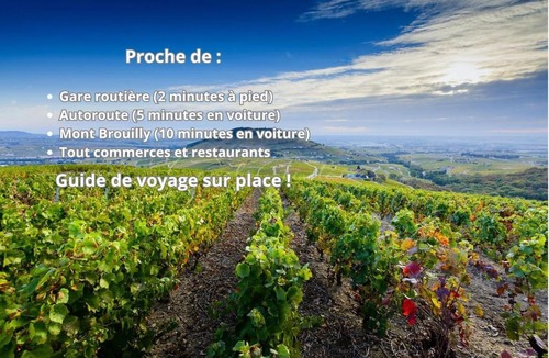 Belleville-en-Beaujolais Apartment | La Halte Beaujolaise