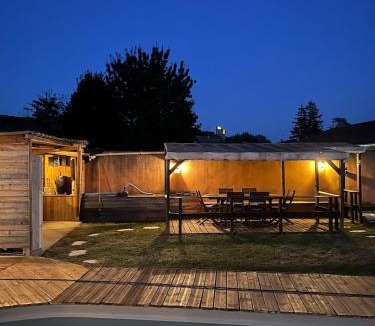 Crest Villa | La maison de Claude avec terrasse et piscine