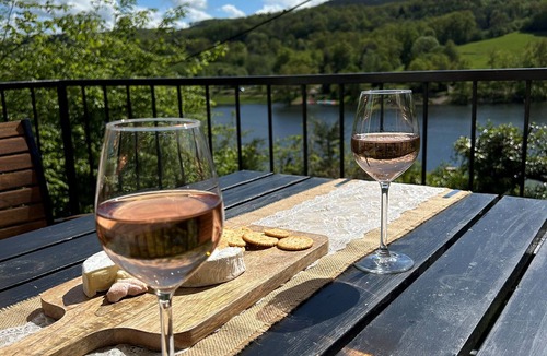 Corancy House | La Maison Les Moulins Vakantiehuis in de Morvan, Uitzicht op Lac de Panneciere