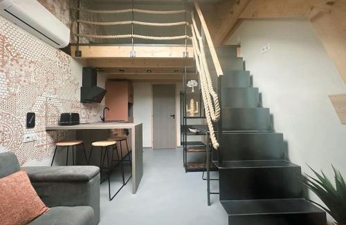 Foucherans Apartment | La mezzanine