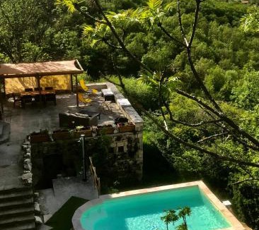 Saint-Auban-sur-L'Ouveze House | La porte de l'eau Piscine chauffée et jacuzzi