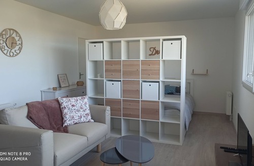Ecouflant Apartment | Large, cozy 37m2 studio apartment, Angers Ecouflant, 2*, France